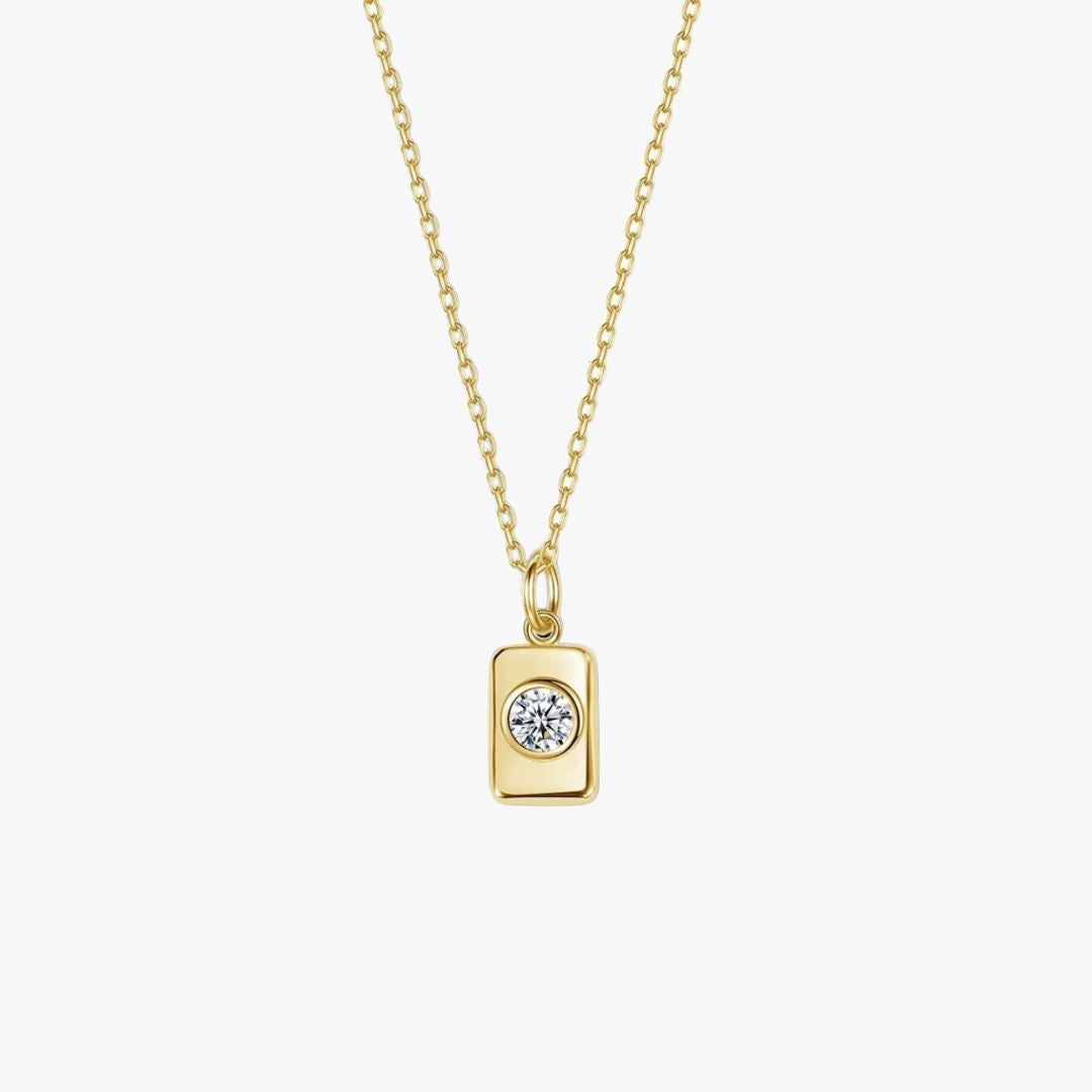 Bezel Accent Necklace