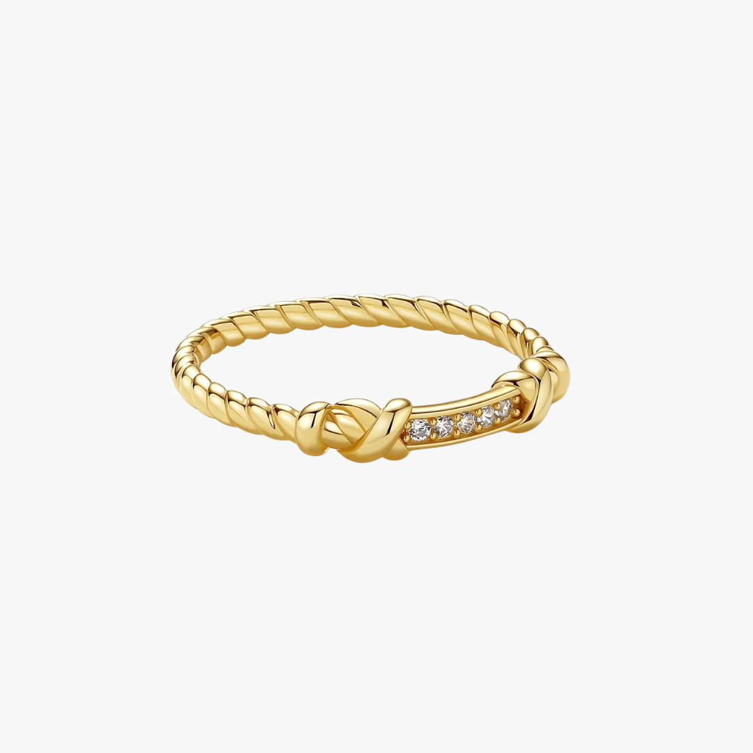 Pave Knot Ring