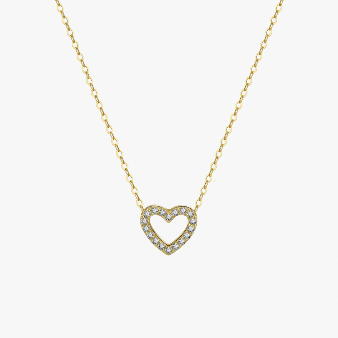 Open Heart Necklace