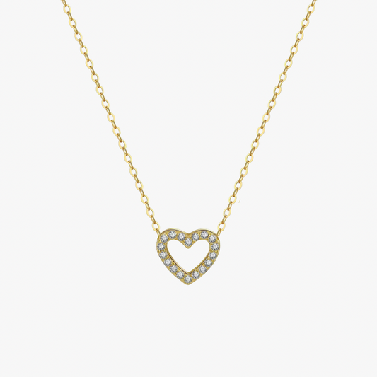 Open Heart Necklace