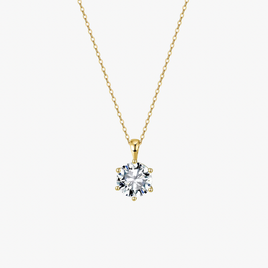 Classic Solitaire Necklace